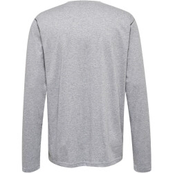 hummel hmlRED Heavy Langarmshirt Herren grey melange XXL
