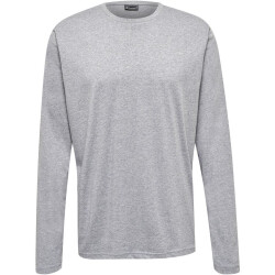 hummel hmlRED Heavy Langarmshirt Herren grey melange XXL