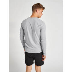 hummel hmlRED Heavy Langarmshirt Herren grey melange XXL