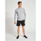 hummel hmlRED Heavy Langarmshirt Herren grey melange XXL