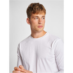 hummel hmlRED Heavy Langarmshirt Herren white XXL