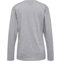 hummel hmlRED Heavy Langarmshirt Damen grey melange L
