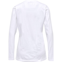 hummel hmlRED Heavy Langarmshirt Damen white XXL