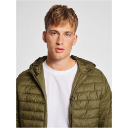 hummel hmlRED Steppjacke mit Kapuze Herren dark olive XXL