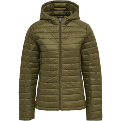 hummel hmlRED Steppjacke mit Kapuze Damen dark olive XXL