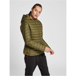 hummel hmlRED Steppjacke mit Kapuze Damen dark olive XXL