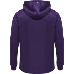 hummel Core XK Poly Kapuzenjacke acai/white XXL