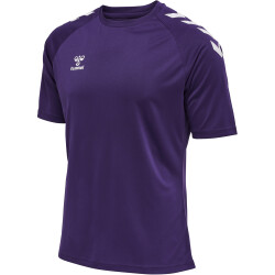 hummel Core XK Poly Trainingsshirt Herren acai/white 3XL