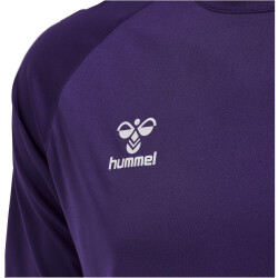 hummel Core XK Poly Trainingsshirt Herren acai/white L