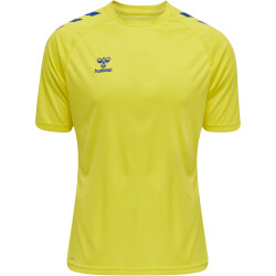 hummel Core XK Poly Trainingsshirt Herren blazing yellow/true blue XXL