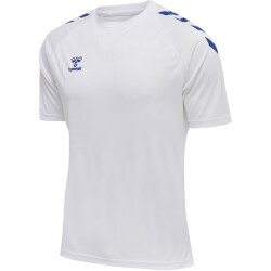 hummel Core XK Poly Trainingsshirt Herren white/true blue...