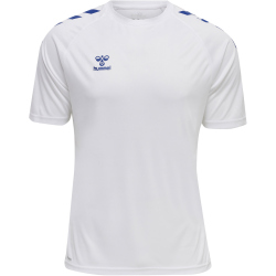 hummel Core XK Poly Trainingsshirt Herren white/true blue S