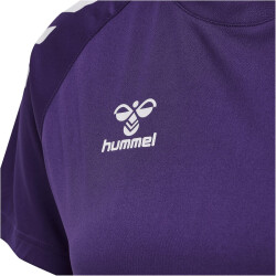 hummel Core XK Poly Trainingsshirt Damen acai/white XXL