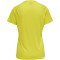 hummel Core XK Poly Trainingsshirt Damen blazing yellow/true blue L