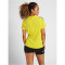 hummel Core XK Poly Trainingsshirt Damen blazing yellow/true blue L