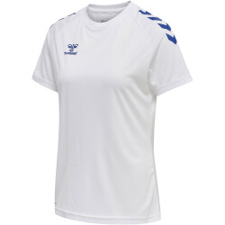 hummel Core XK Poly Trainingsshirt Damen white/true blue XXL