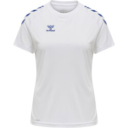 hummel Core XK Poly Trainingsshirt Damen white/true blue XXL