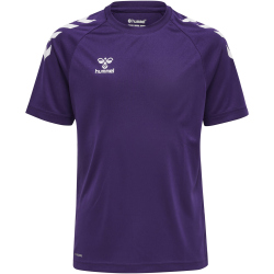 hummel Core XK Poly Trainingsshirt Kinder acai/white 116