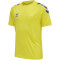 hummel Core XK Poly Trainingsshirt Kinder blazing yellow/true blue 116
