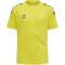 hummel Core XK Poly Trainingsshirt Kinder blazing yellow/true blue 116