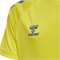 hummel Core XK Poly Trainingsshirt Kinder blazing yellow/true blue 116