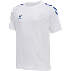 hummel Core XK Poly Trainingsshirt Kinder white/true blue...