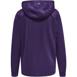 hummel Core XK Poly Kapuzenjacke Damen acai/white XXL