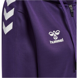 hummel Core XK Poly Kapuzenjacke Damen acai/white XXL