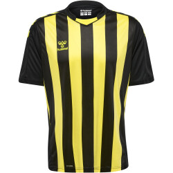 hummel Core XK Striped gestreiftes Trikot Herren black/blazing yellow XXL