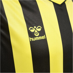 hummel Core XK Striped gestreiftes Trikot Herren black/blazing yellow XXL