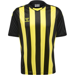 hummel Core XK Striped gestreiftes Trikot Herren black/blazing yellow L