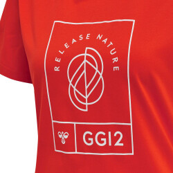 hummel GG12 Freizeitshirt Damen cherry tomato S