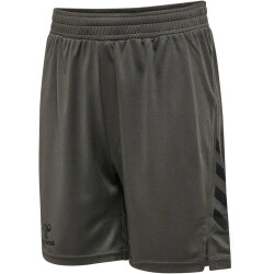 hummel Ongrid Shorts Kinder forged iron/jet black 164