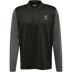 hummel Ongrid 1/2-Zip Trainings-Top Herren jet black/forged iron XXL
