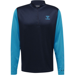 hummel Ongrid 1/2-Zip Trainings-Top Herren marine/atomic blue XXL