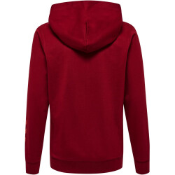 hummel Offgrid Hoodie Kinder rhubarb/nasturtium 116