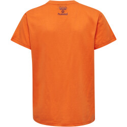 hummel Offgrid Trainingsshirt Kinder rhubarb/nasturtium 116
