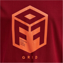 hummel Offgrid Trainingsshirt Kinder nasturtium/rhubarb 116