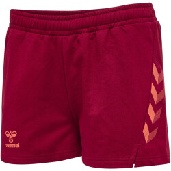 hummel Offgrid Sweatshorts Damen rhubarb/nasturtium M