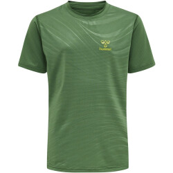 hummel Offgrid Trainingsshirt Kinder myrtle/dark citron 116