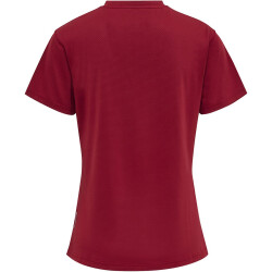 hummel Offgrid Trainingsshirt Damen rhubarb/nasturtium XS