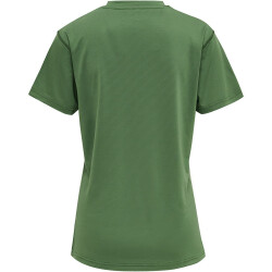 hummel Offgrid Trainingsshirt Damen myrtle/dark citron L