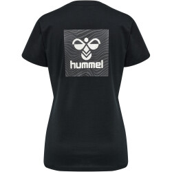 hummel Offgrid Trainingsshirt Damen jet black/forged iron...