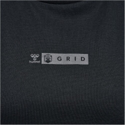 hummel Offgrid Trainingsshirt Damen jet black/forged iron XXL