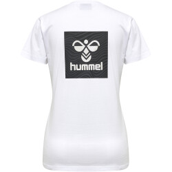 hummel Offgrid Trainingsshirt Damen white/forged iron XXL