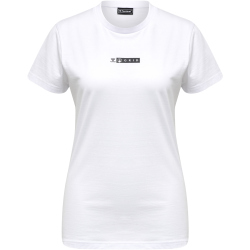 hummel Offgrid Trainingsshirt Damen white/forged iron XL