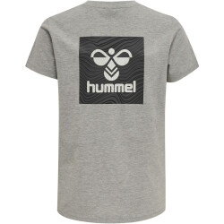 hummel Offgrid T-Shirt Kinder grey melange/forged iron 116