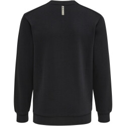 hummel Offgrid Sweatshirt Kinder jet black/forged iron 116
