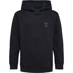 hummel Offgrid Hoodie Kinder jet black/forged iron 116