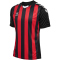 hummel Core XK Striped gestreiftes Trikot Herren black/true red XXL